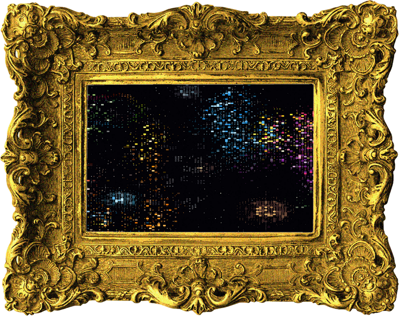 A World Adrift — framed cover